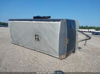  Salvage Aluminum Trailer Co Cargo Trailer 7x16