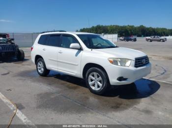  Salvage Toyota Highlander