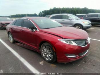  Salvage Lincoln MKZ Hybrid