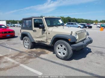  Salvage Jeep Wrangler