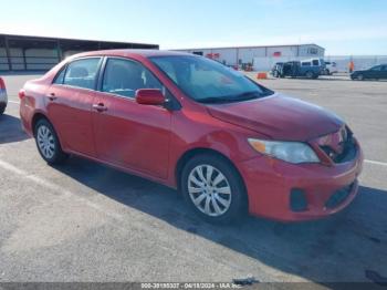  Salvage Toyota Corolla