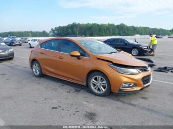  Salvage Chevrolet Cruze