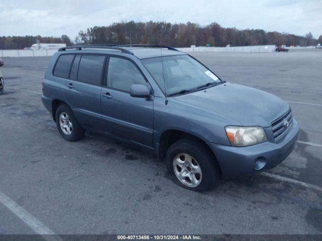  Salvage Toyota Highlander