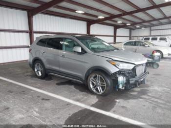  Salvage Hyundai SANTA FE