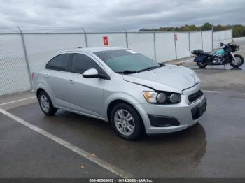  Salvage Chevrolet Sonic