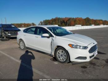  Salvage Ford Fusion