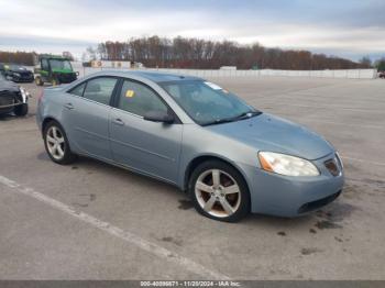  Salvage Pontiac G6