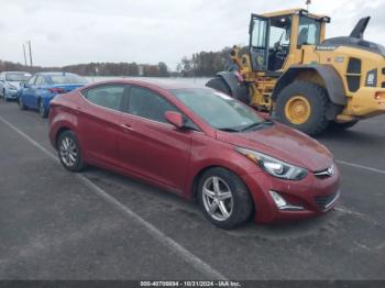  Salvage Hyundai ELANTRA