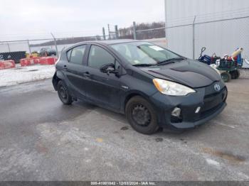  Salvage Toyota Prius c