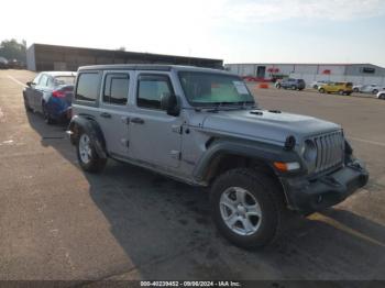  Salvage Jeep Wrangler