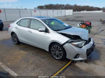  Salvage Toyota Corolla