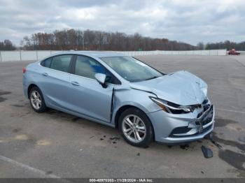  Salvage Chevrolet Cruze