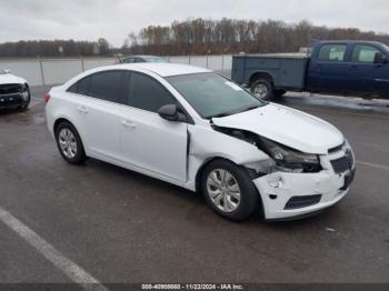  Salvage Chevrolet Cruze