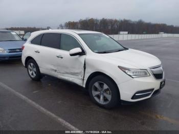  Salvage Acura MDX