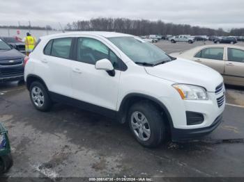  Salvage Chevrolet Trax