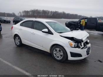  Salvage Chevrolet Sonic