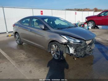  Salvage Hyundai ELANTRA