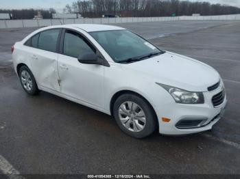  Salvage Chevrolet Cruze