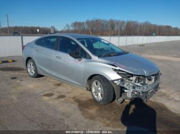  Salvage Chevrolet Cruze