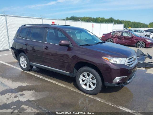  Salvage Toyota Highlander