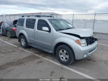  Salvage Nissan Pathfinder