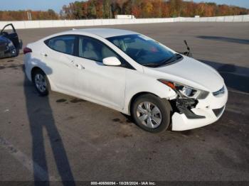  Salvage Hyundai ELANTRA