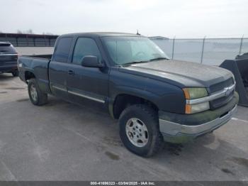  Salvage Chevrolet Silverado 1500