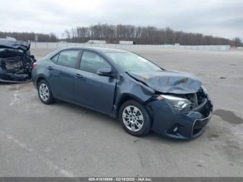  Salvage Toyota Corolla