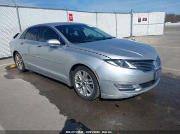  Salvage Lincoln MKZ