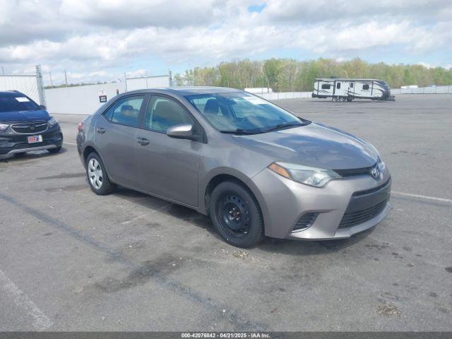  Salvage Toyota Corolla