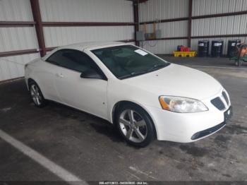  Salvage Pontiac G6