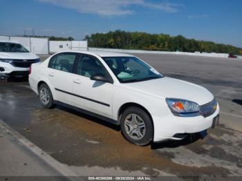  Salvage Chevrolet Malibu