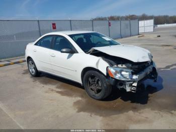  Salvage Pontiac G6