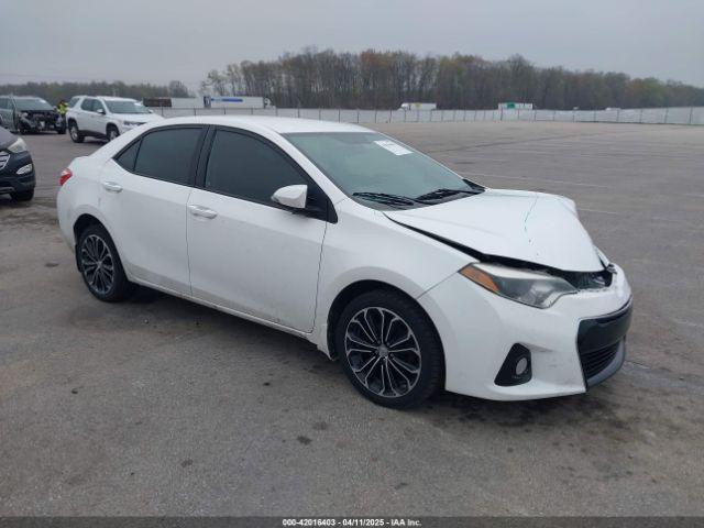  Salvage Toyota Corolla