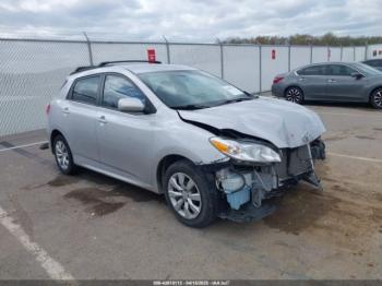  Salvage Toyota Matrix