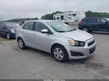  Salvage Chevrolet Sonic