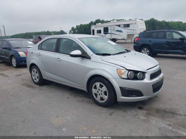  Salvage Chevrolet Sonic