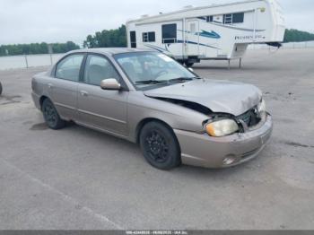  Salvage Kia Spectra