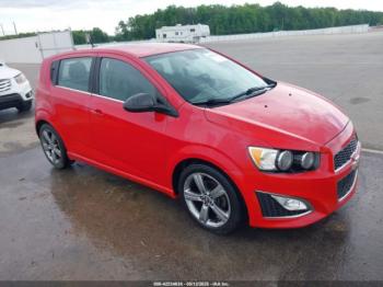  Salvage Chevrolet Sonic