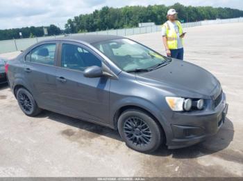  Salvage Chevrolet Sonic