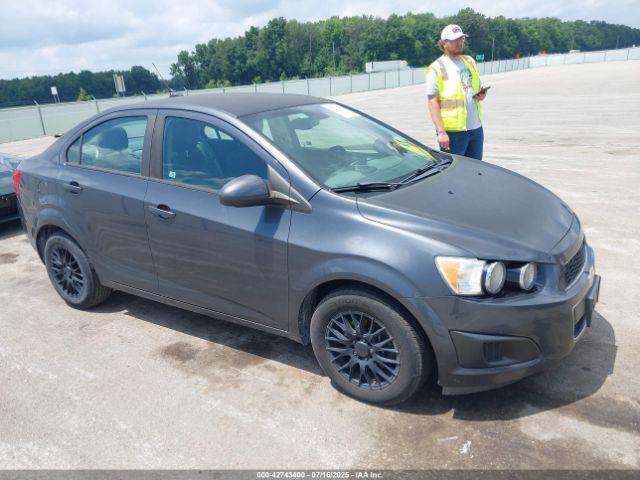  Salvage Chevrolet Sonic