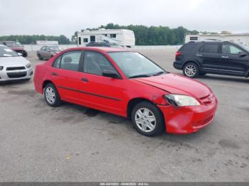  Salvage Honda Civic