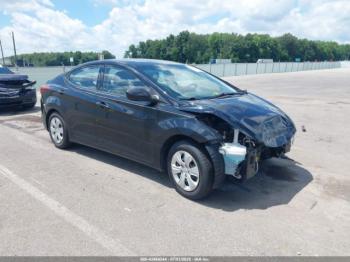  Salvage Hyundai ELANTRA