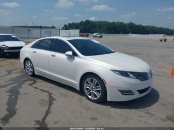  Salvage Lincoln MKZ