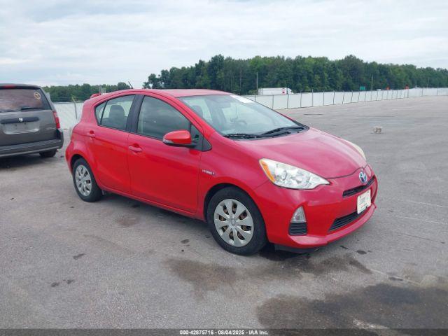  Salvage Toyota Prius c