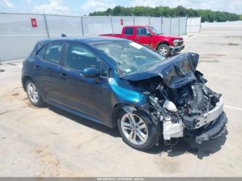  Salvage Toyota Corolla