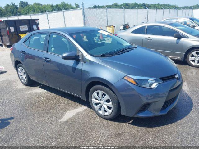  Salvage Toyota Corolla