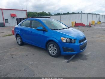  Salvage Chevrolet Sonic