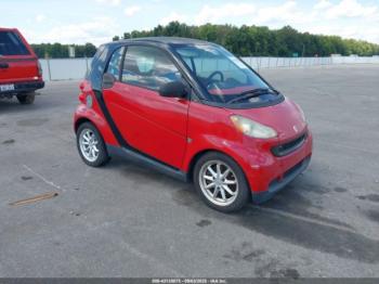  Salvage Smart fortwo