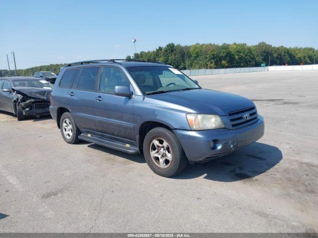  Salvage Toyota Highlander